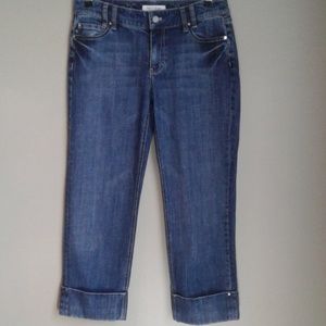 WHBM denim Capri size 4 vguc